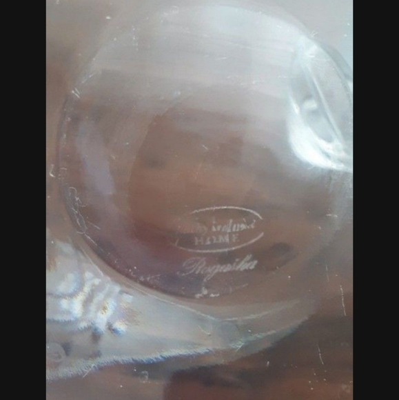 Kathy Ireland Crystal Set Glass Vase & Candy Bowl - Picture 2 of 10